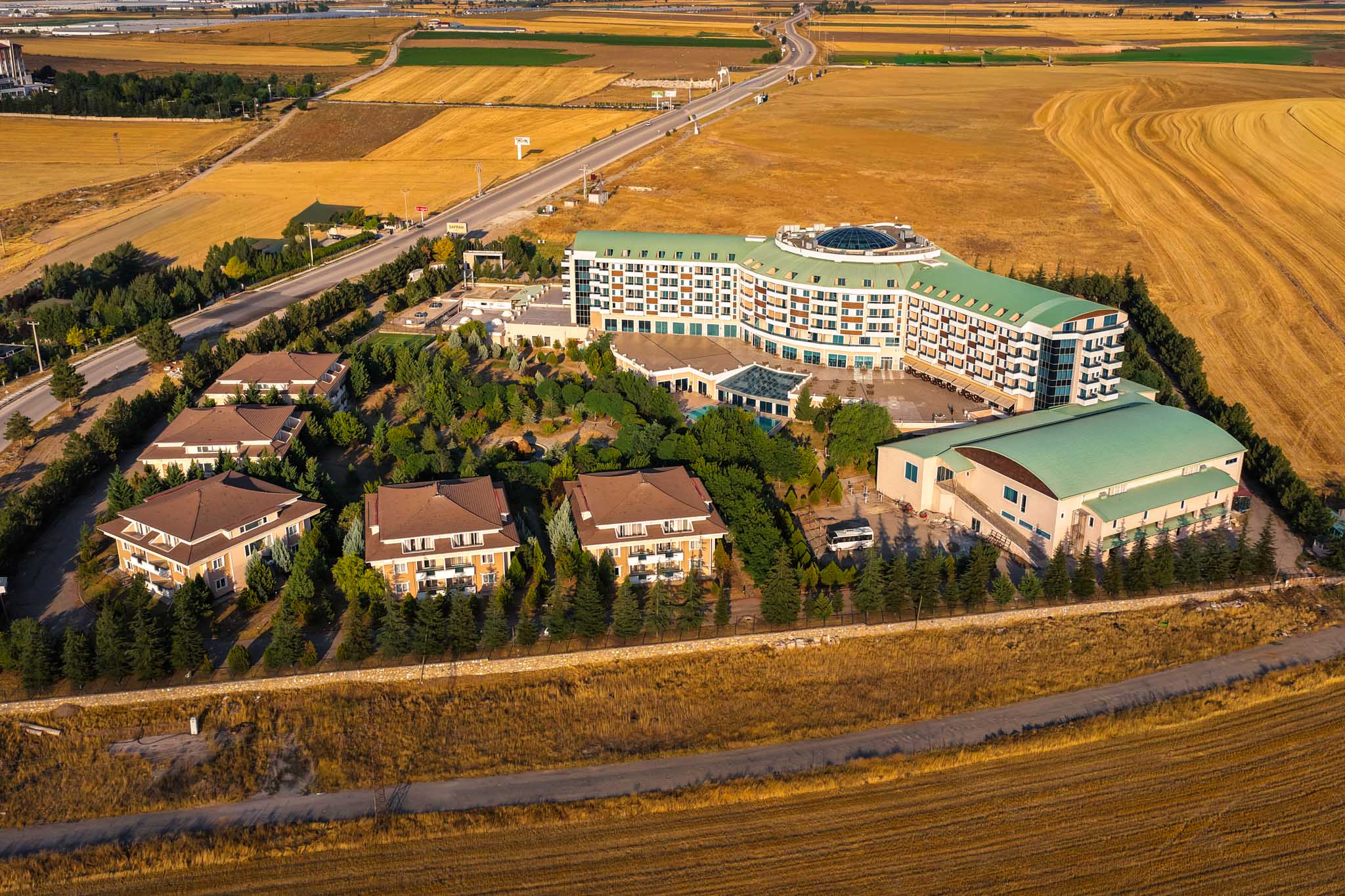 Safran Thermal Resort - kuş bakışı